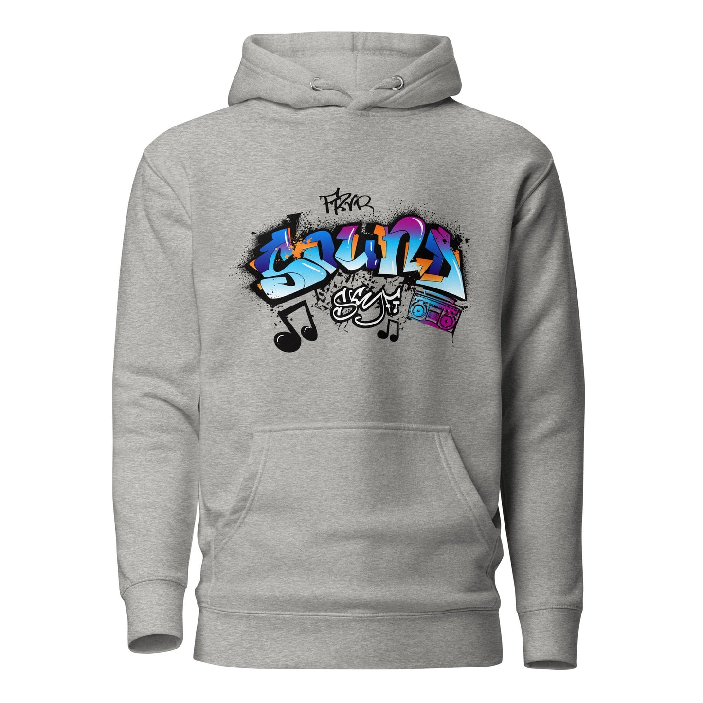 Unisex Hoodie - Sonic Graffiti Vibes - LucyKay store