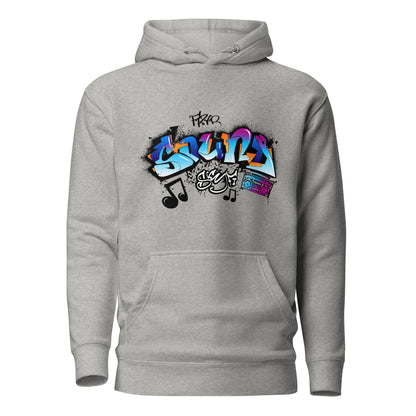 Unisex Hoodie - Sonic Graffiti Vibes - LucyKay store