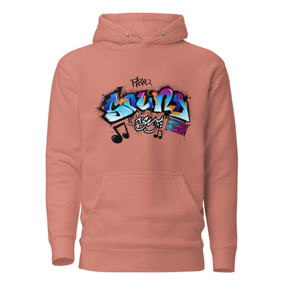 Unisex Hoodie - Sonic Graffiti Vibes - LucyKay store