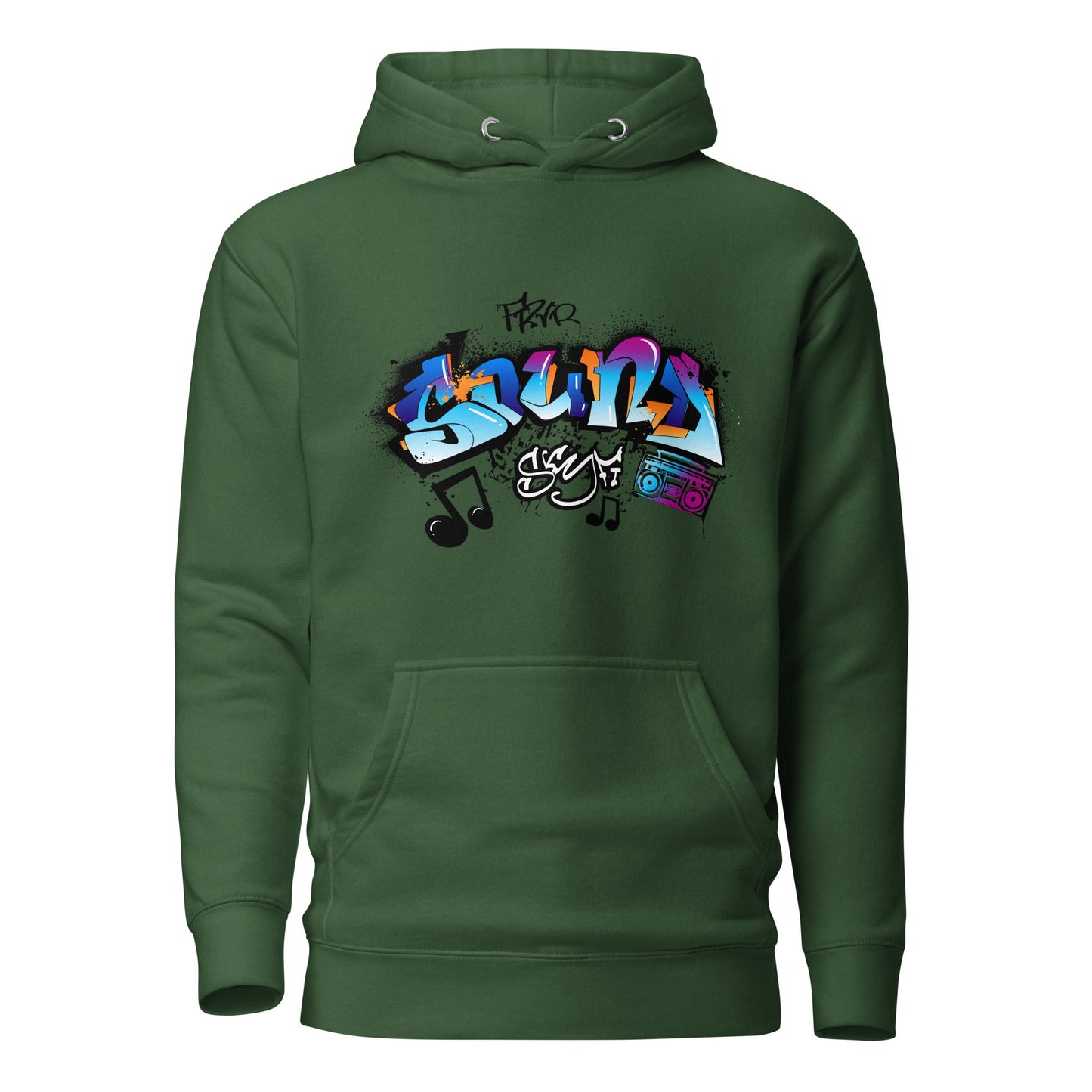 Unisex Hoodie - Sonic Graffiti Vibes - LucyKay store