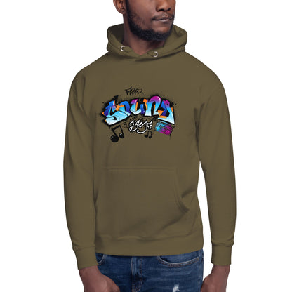 Unisex Hoodie - Sonic Graffiti Vibes - LucyKay store
