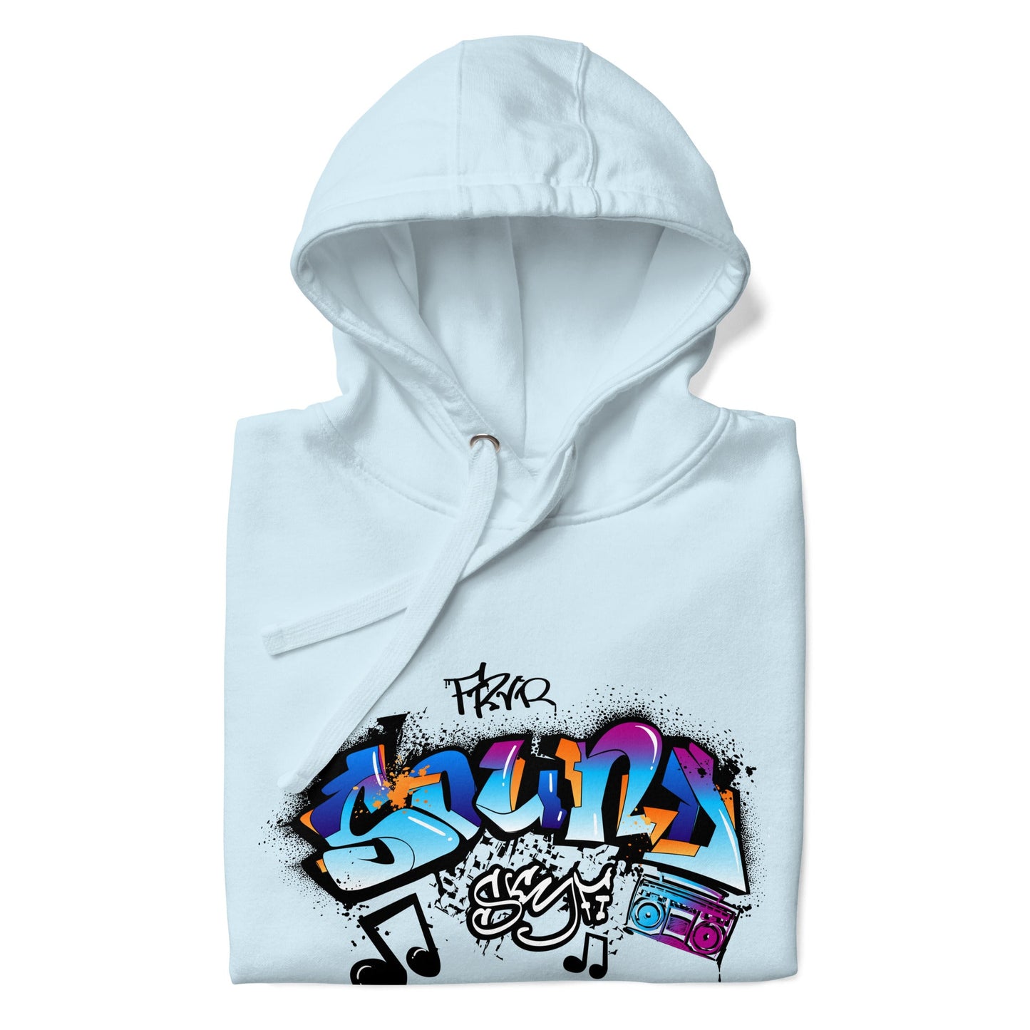 Unisex Hoodie - Sonic Graffiti Vibes - LucyKay store
