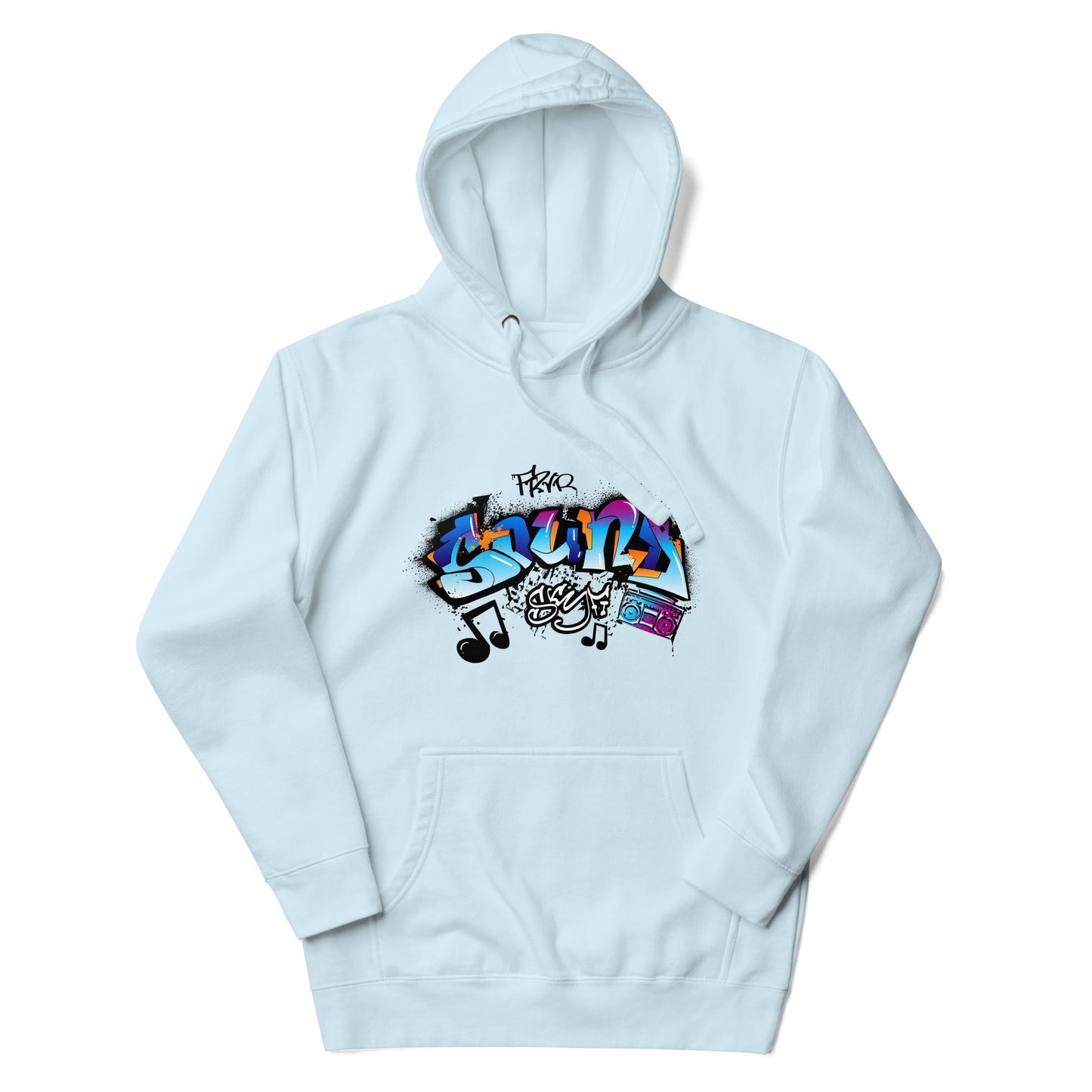 Unisex Hoodie - Sonic Graffiti Vibes - LucyKay store