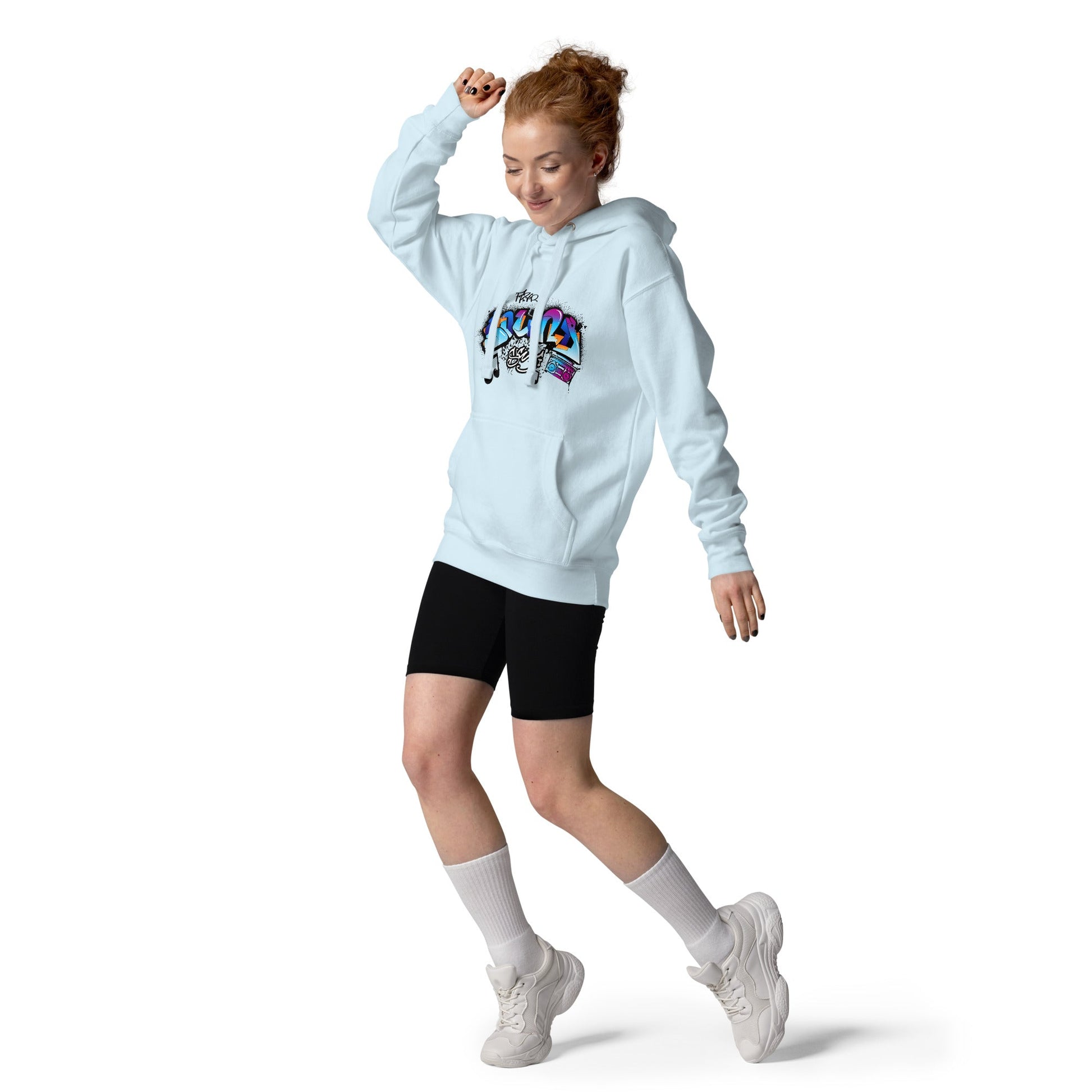 Unisex Hoodie - Sonic Graffiti Vibes - LucyKay store