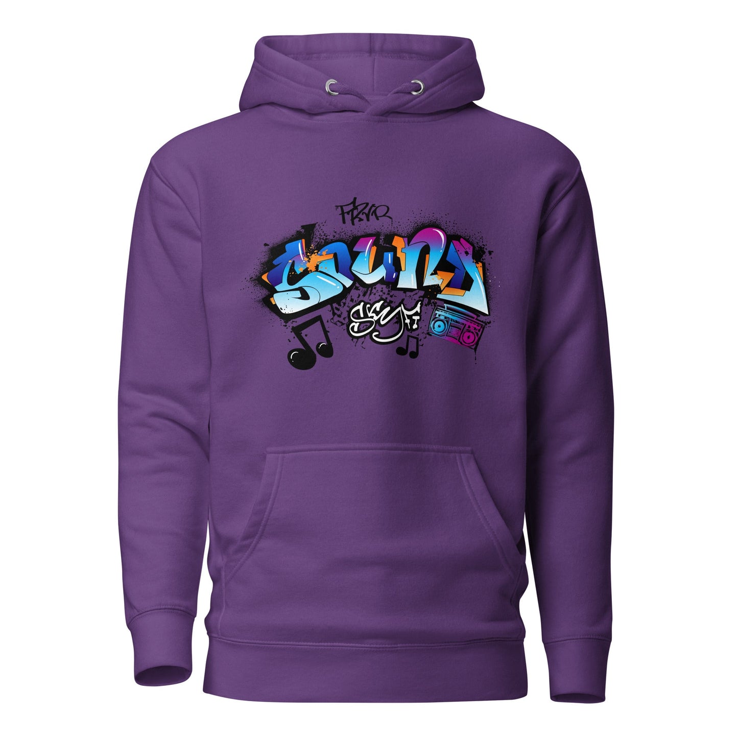 Unisex Hoodie - Sonic Graffiti Vibes - LucyKay store