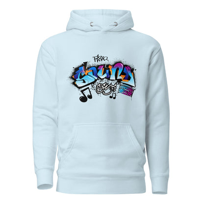 Unisex Hoodie - Sonic Graffiti Vibes - LucyKay store