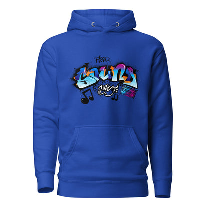 Unisex Hoodie - Sonic Graffiti Vibes - LucyKay store