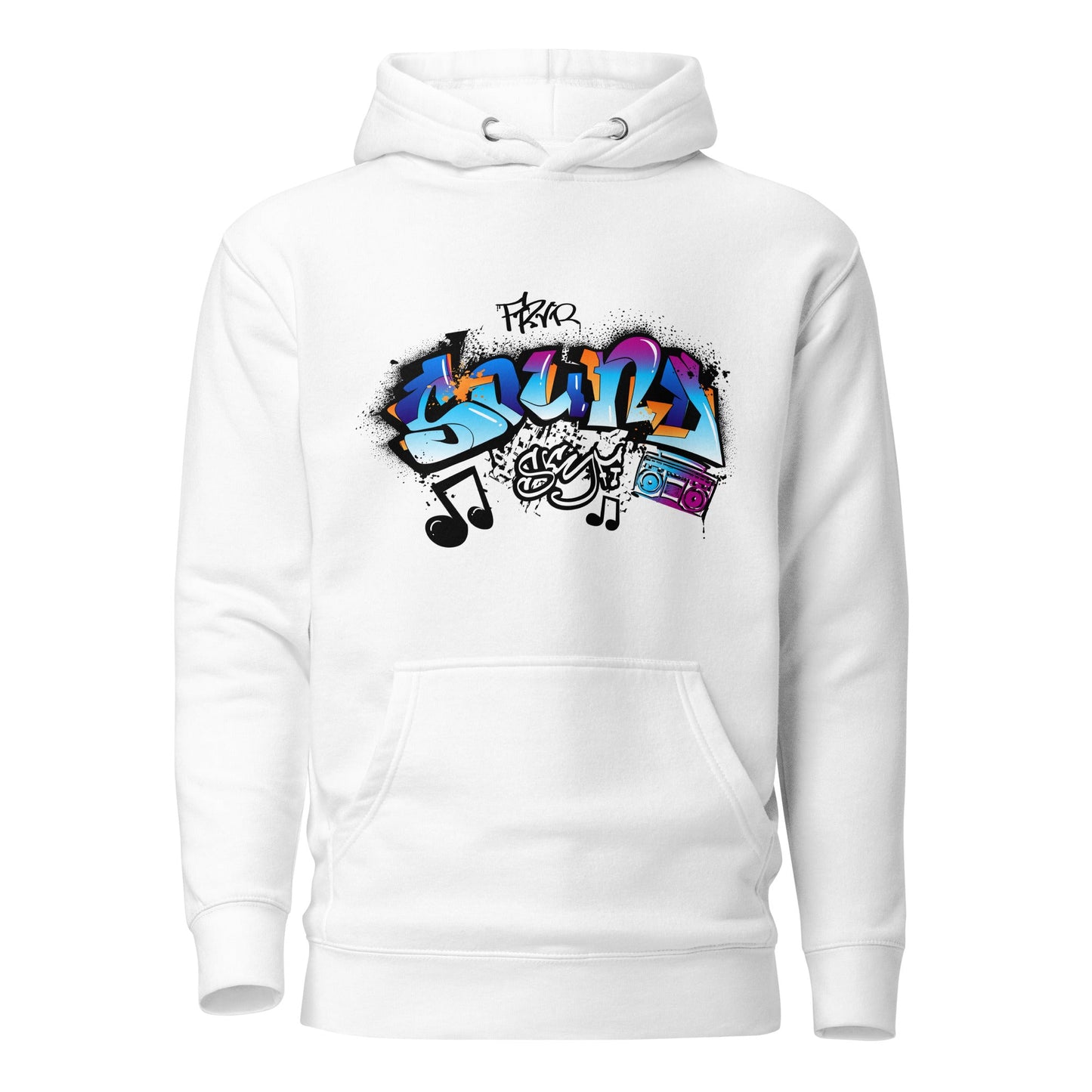 Unisex Hoodie - Sonic Graffiti Vibes - LucyKay store