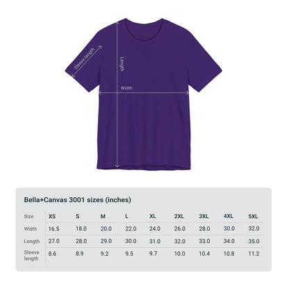 Unisex Jersey Short Sleeve Tee - LucyKay store