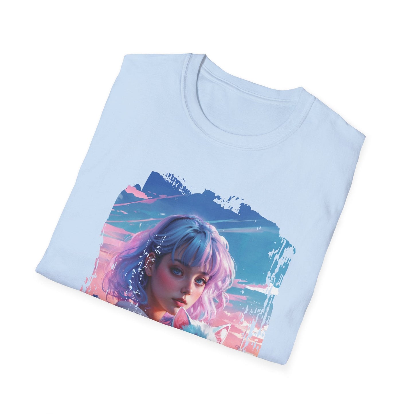 Anime Portrait T-Shirt - Cute and Cool Unisex Tee - LucyKay store