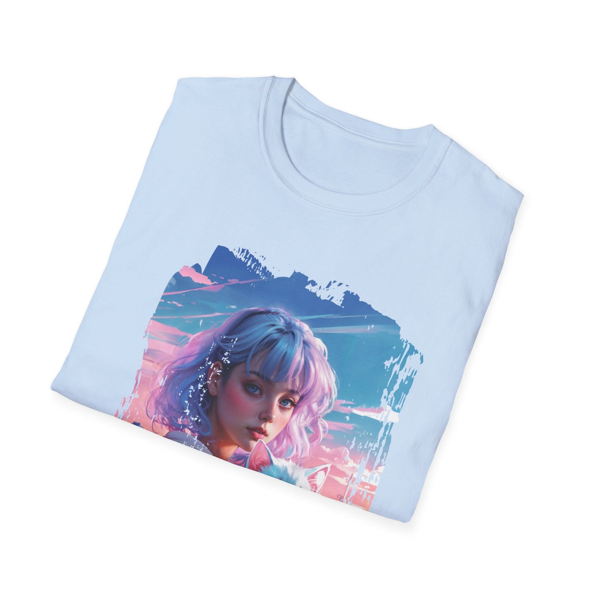 Anime Portrait T-Shirt - Cute and Cool Unisex Tee - LucyKay store