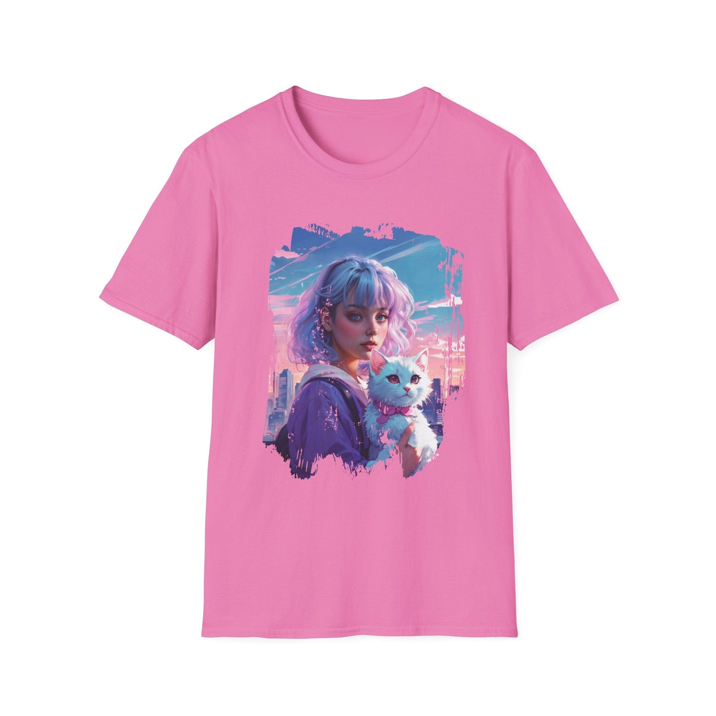 Anime Portrait T-Shirt - Cute and Cool Unisex Tee - LucyKay store