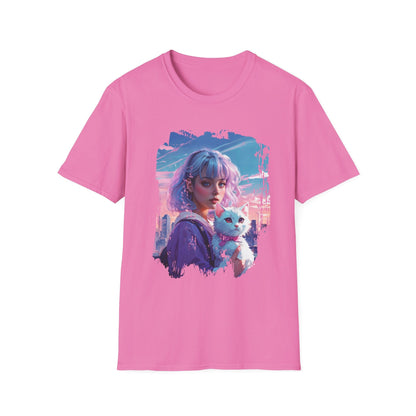 Anime Portrait T-Shirt - Cute and Cool Unisex Tee - LucyKay store