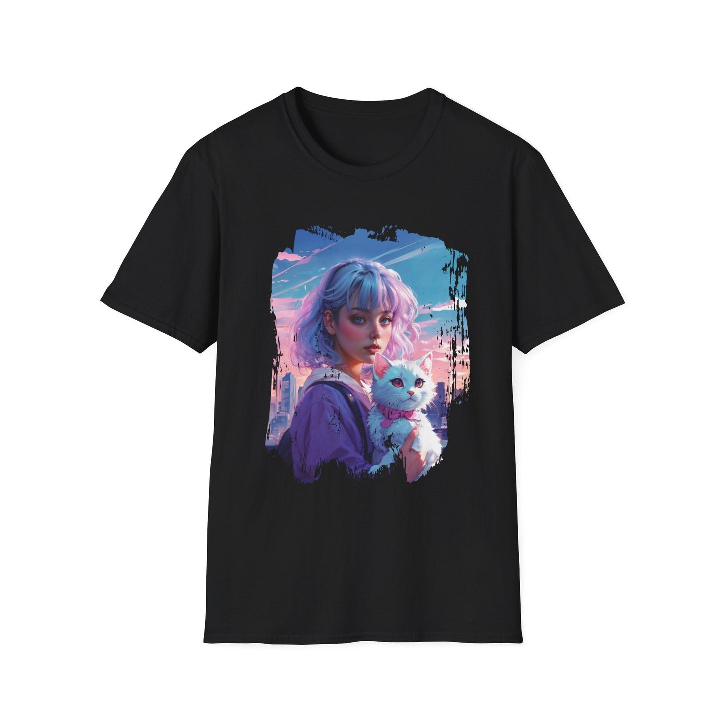 Anime Portrait T-Shirt - Cute and Cool Unisex Tee - LucyKay store