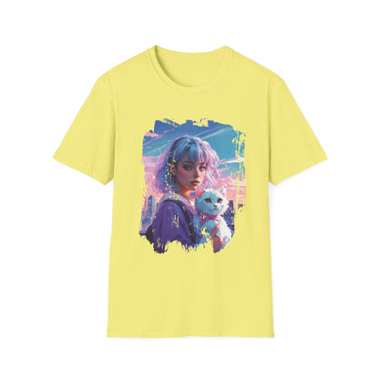 Anime Portrait T-Shirt - Cute and Cool Unisex Tee - LucyKay store