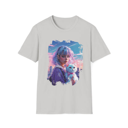 Anime Portrait T-Shirt - Cute and Cool Unisex Tee - LucyKay store