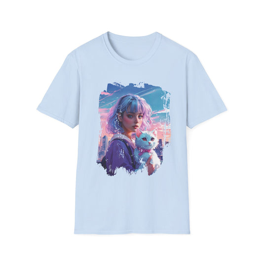 Anime Portrait T-Shirt - Cute and Cool Unisex Tee - LucyKay store