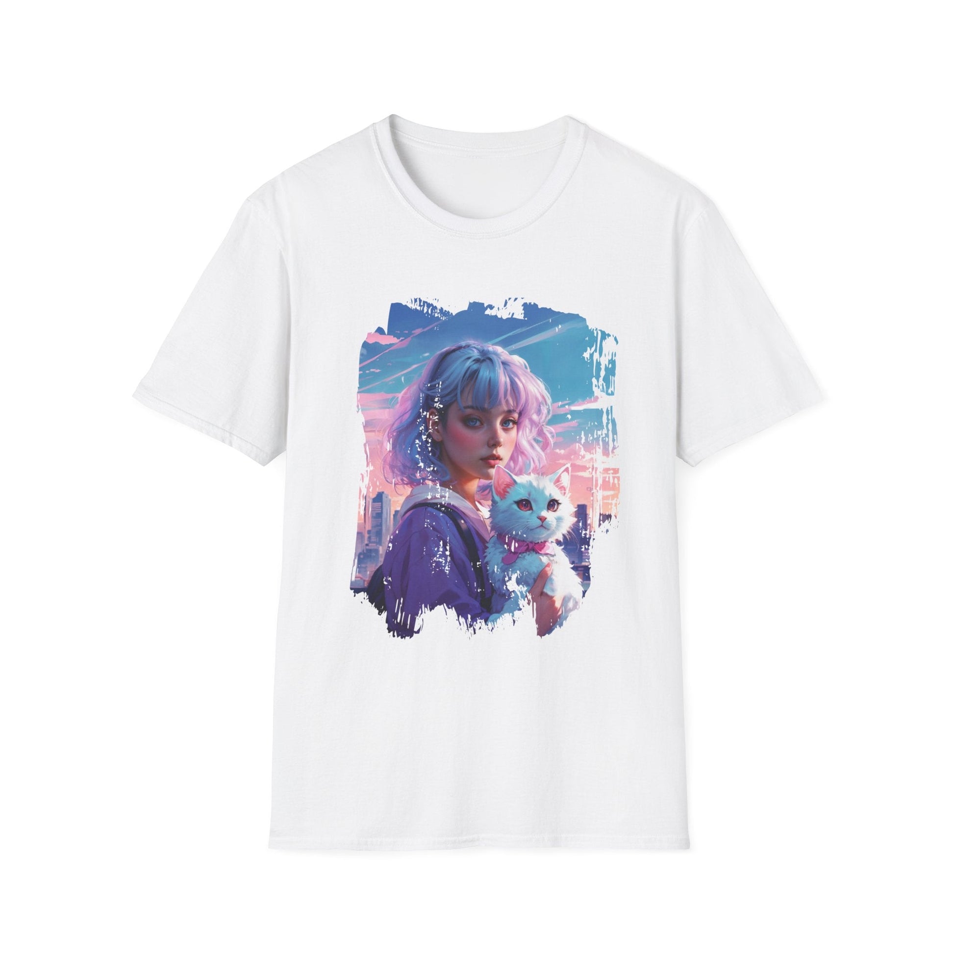 Anime Portrait T-Shirt - Cute and Cool Unisex Tee - LucyKay store