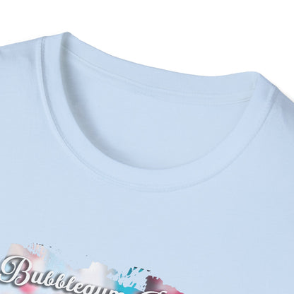 Bubblegum Drive T-Shirt - Pink Car Unisex Cotton Tee - LucyKay store