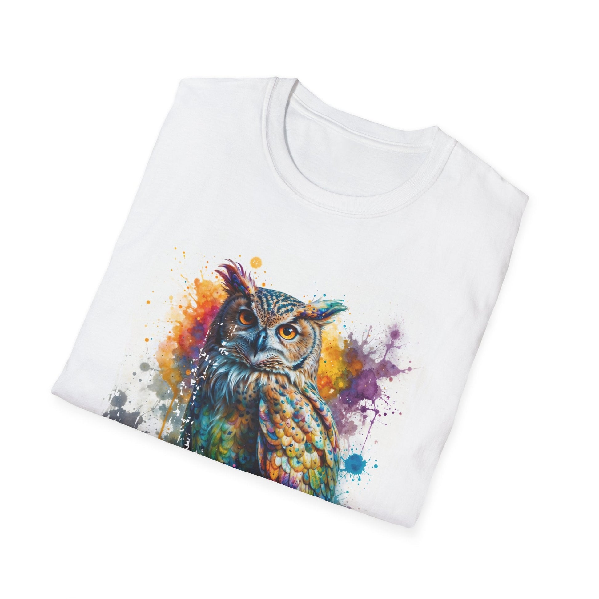 Owl T-Shirt Unisex - Motivational Quote Softstyle Cotton Tee - LucyKay store
