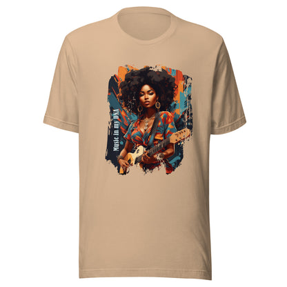 Music in My DNA T-Shirt - Unisex Cotton Graphic Tee - LucyKay store