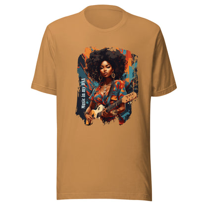 Music in My DNA T-Shirt - Unisex Cotton Graphic Tee - LucyKay store