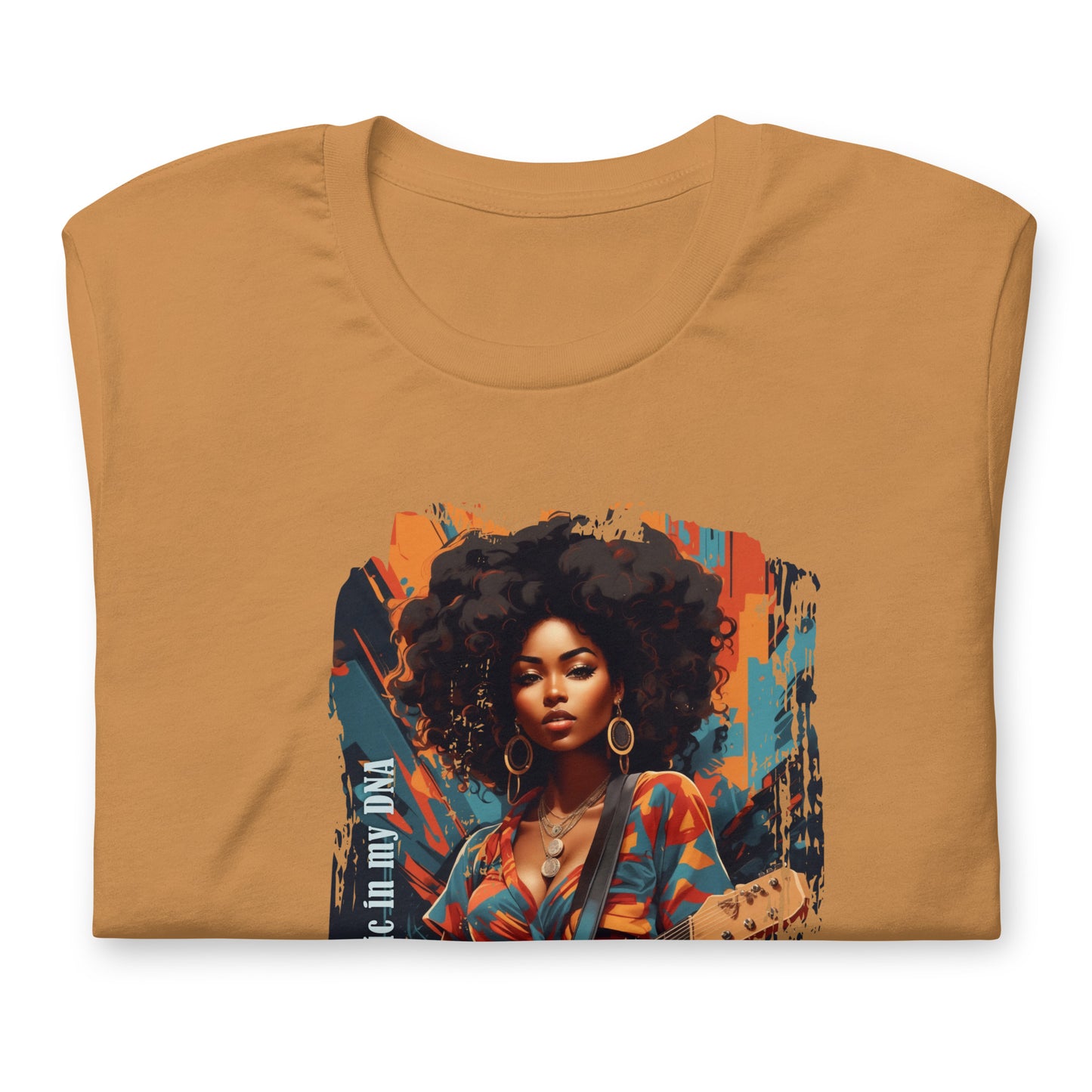 Music in My DNA T-Shirt - Unisex Cotton Graphic Tee - LucyKay store