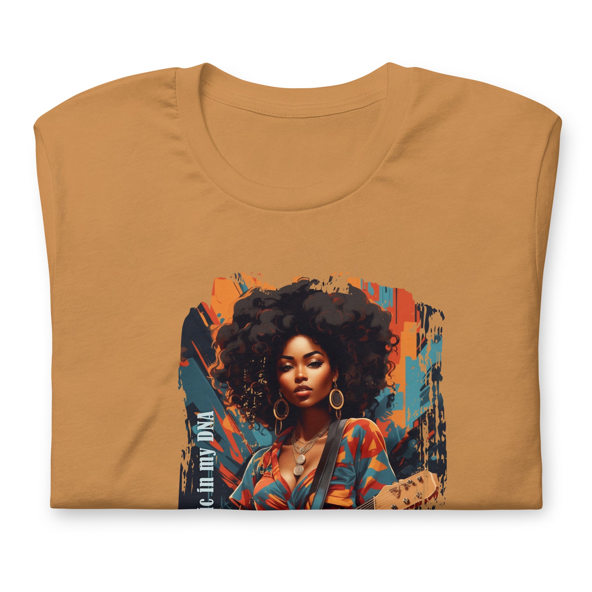 Music in My DNA T-Shirt - Unisex Cotton Graphic Tee - LucyKay store