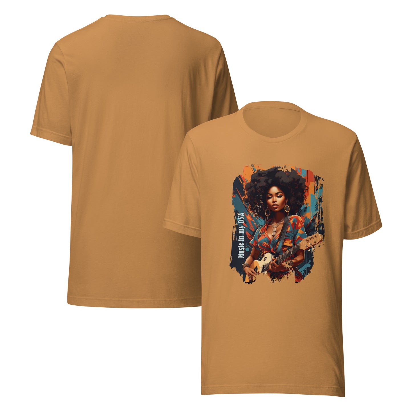 Music in My DNA T-Shirt - Unisex Cotton Graphic Tee - LucyKay store