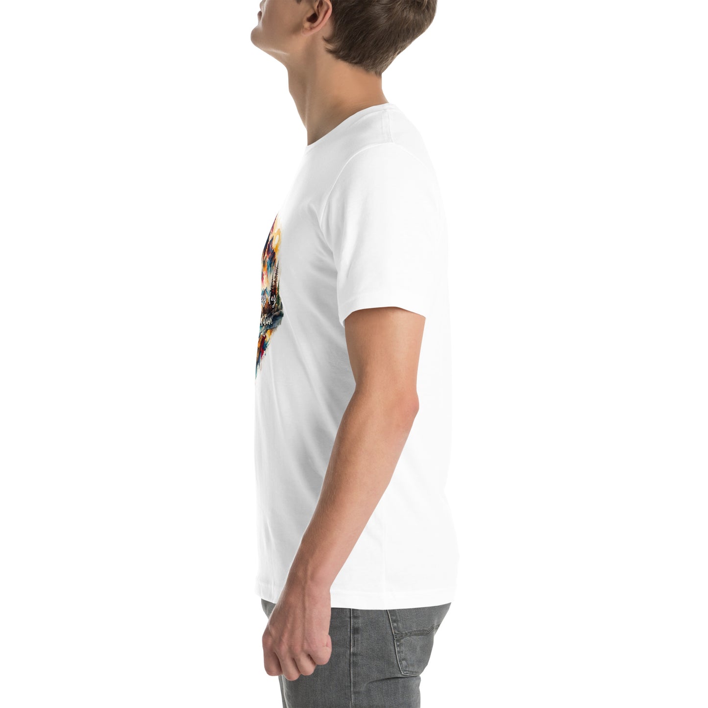The Expedition Tee | Watercolor Mountain Graphic T-Shirt - LucyKay store