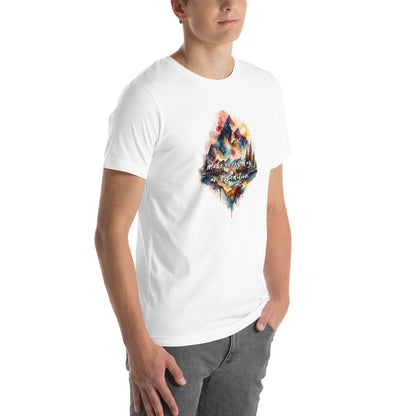The Expedition Tee | Watercolor Mountain Graphic T-Shirt - LucyKay store