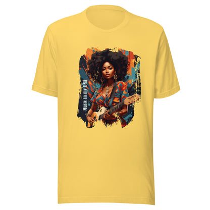 Music in My DNA T-Shirt - Unisex Cotton Graphic Tee - LucyKay store