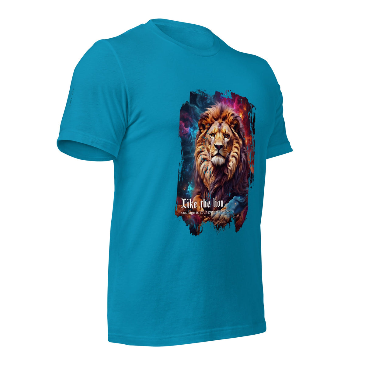 Lion Inspirational Quote T-Shirt - Unisex Cotton Tee - LucyKay store