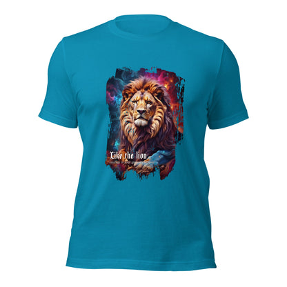 Lion Inspirational Quote T-Shirt - Unisex Cotton Tee - LucyKay store