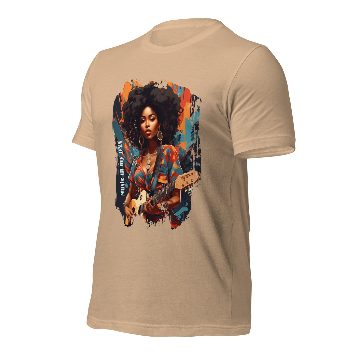 Music in My DNA T-Shirt - Unisex Cotton Graphic Tee - LucyKay store