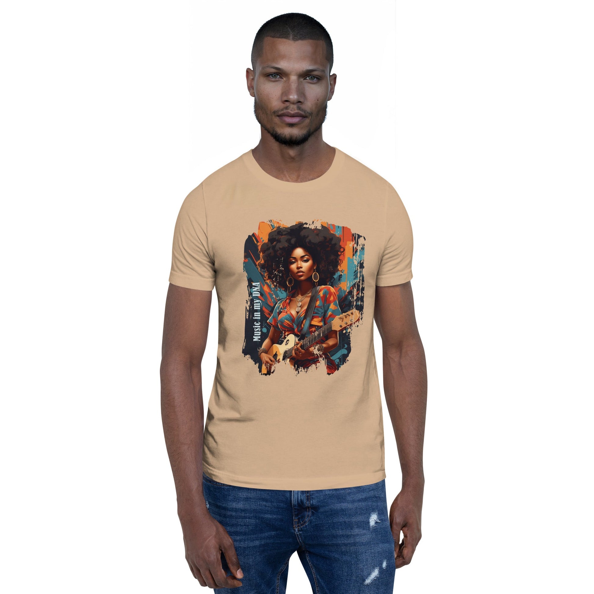 Music in My DNA T-Shirt - Unisex Cotton Graphic Tee - LucyKay store