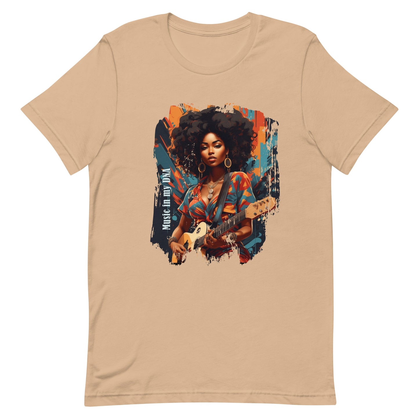 Music in My DNA T-Shirt - Unisex Cotton Graphic Tee - LucyKay store
