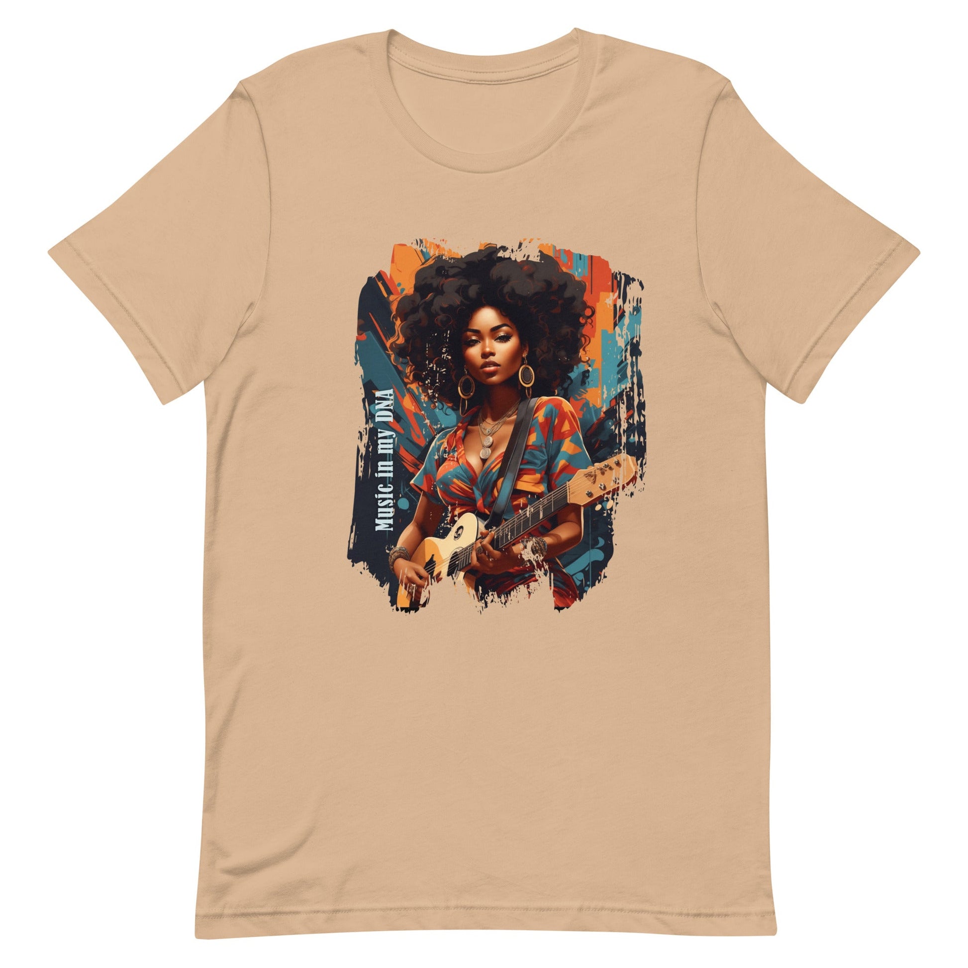 Music in My DNA T-Shirt - Unisex Cotton Graphic Tee - LucyKay store