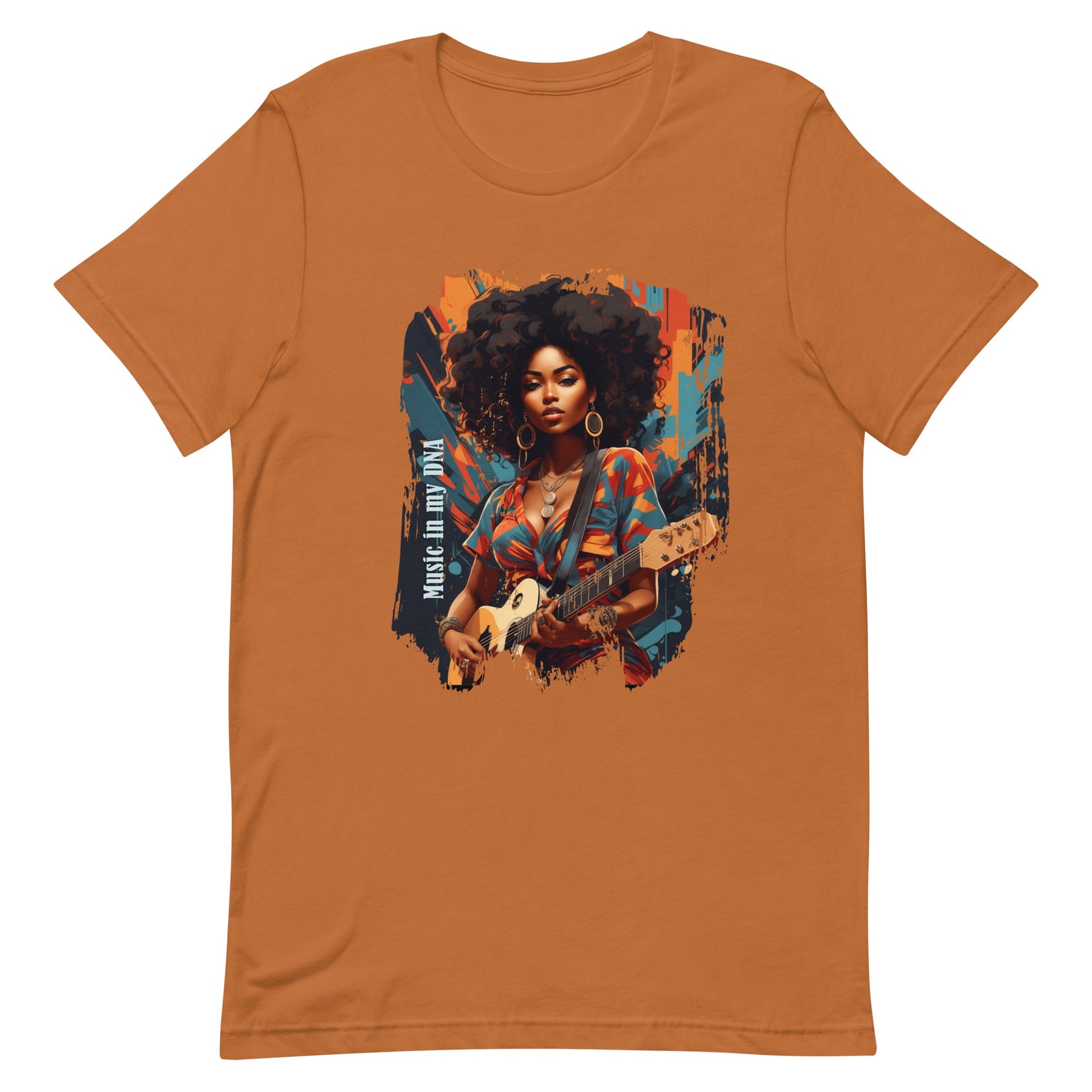 Music in My DNA T-Shirt - Unisex Cotton Graphic Tee - LucyKay store