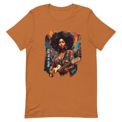 Music in My DNA T-Shirt - Unisex Cotton Graphic Tee - LucyKay store