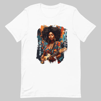 Music in My DNA T-Shirt - Unisex Cotton Graphic Tee - LucyKay store