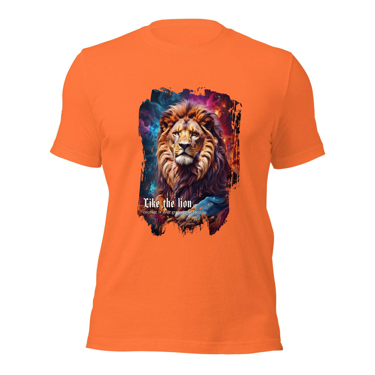 Lion Inspirational Quote T-Shirt - Unisex Cotton Tee - LucyKay store