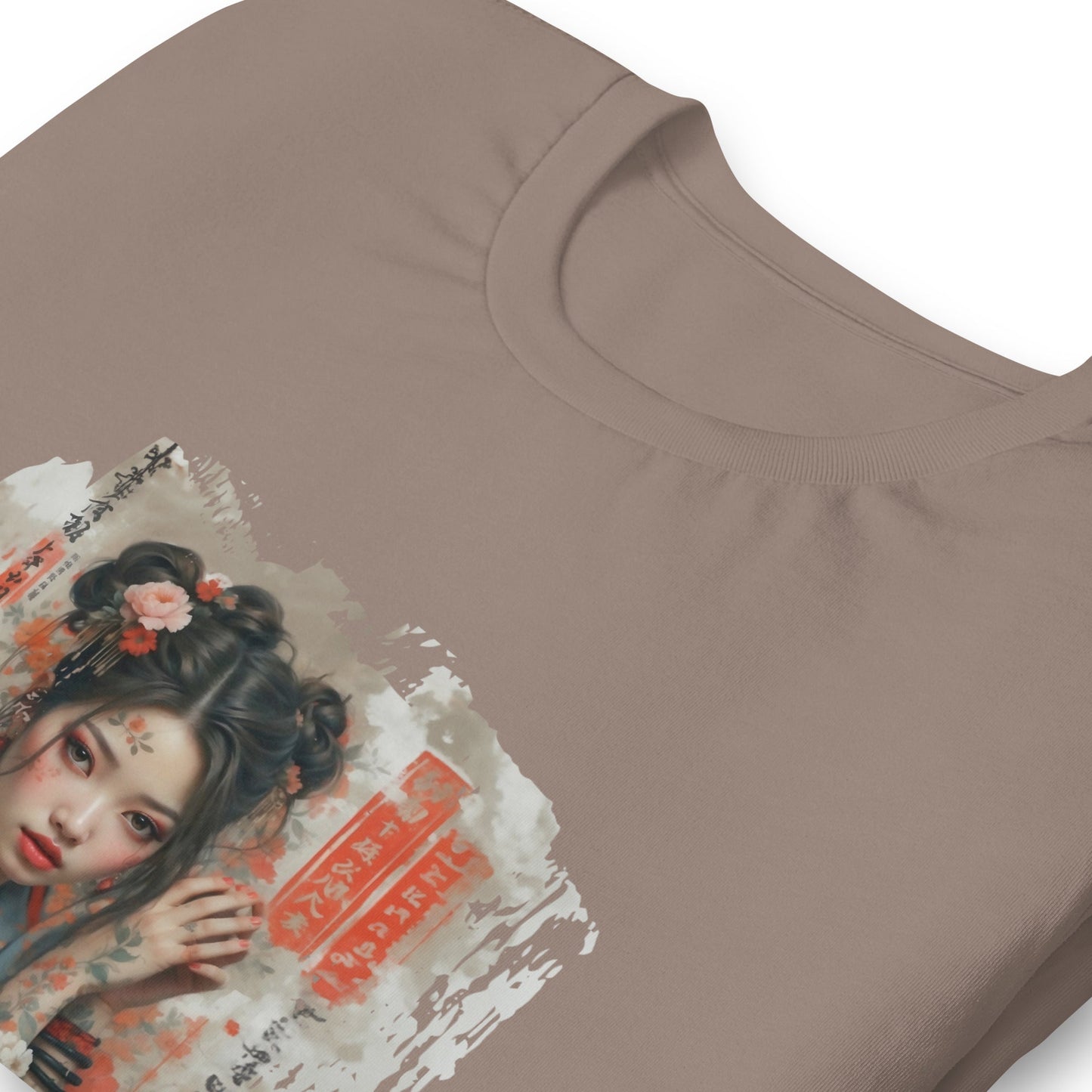 Samurai Bloom T-Shirt - Japanese Art Unisex Cotton Tee - LucyKay store