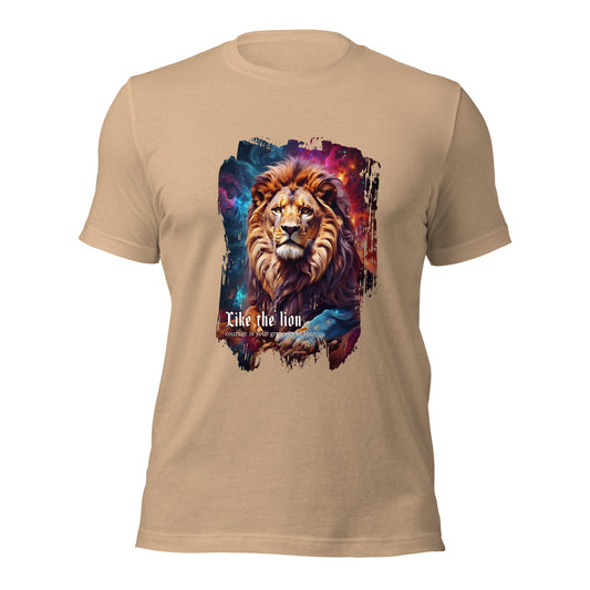 Lion Inspirational Quote T-Shirt - Unisex Cotton Tee - LucyKay store