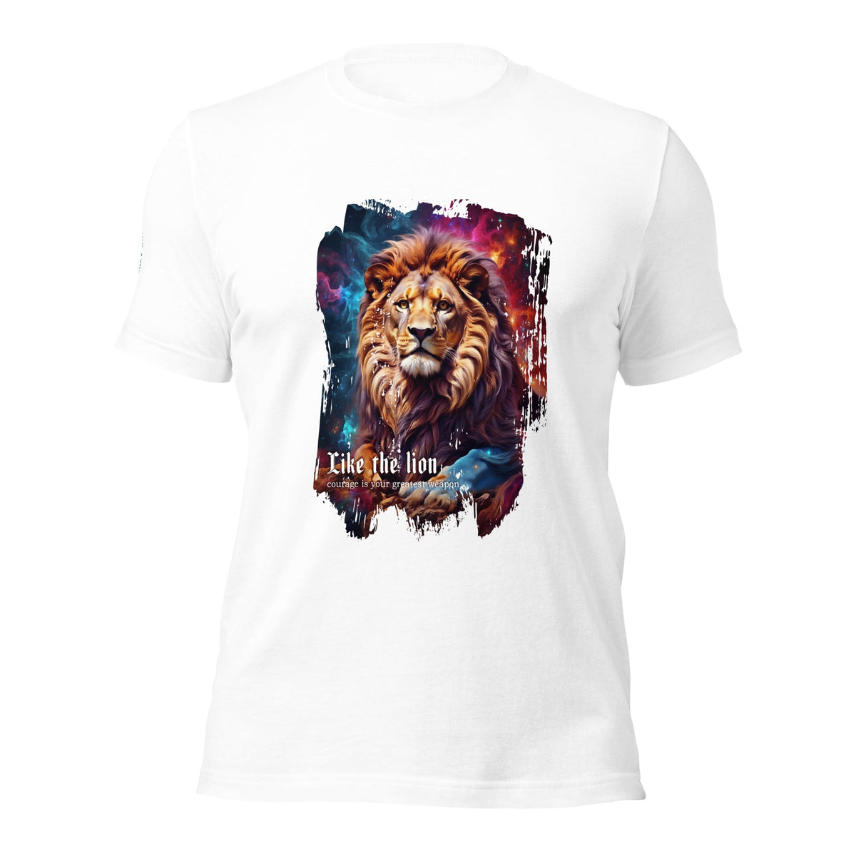 Lion Inspirational Quote T-Shirt - Unisex Cotton Tee - LucyKay store