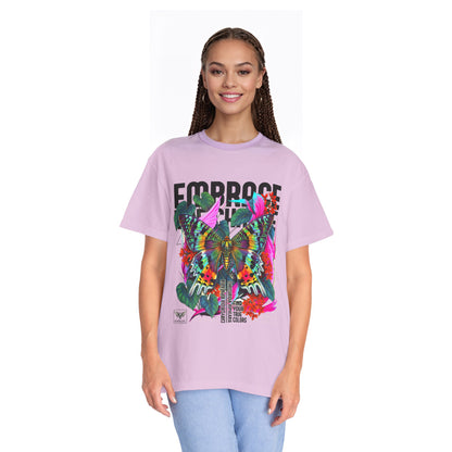 Butterfly Graphic T-Shirt - Colorful Unisex Cotton Tee - LucyKay store
