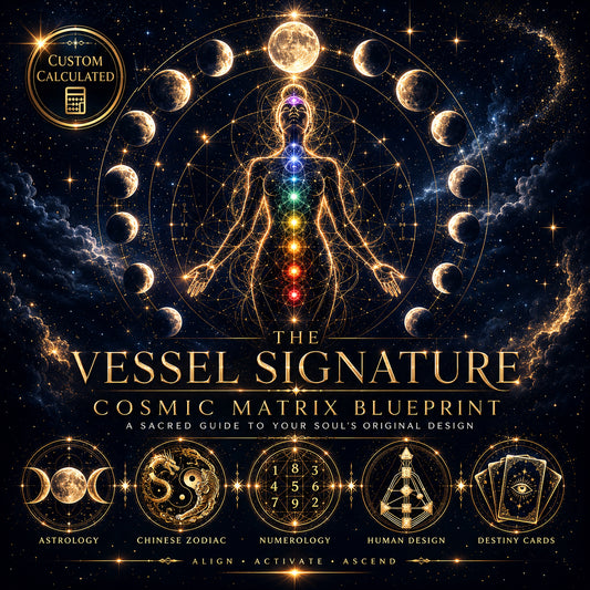 Custom 6-Month Cosmic Roadmap & Life Destiny Book (Astrology, Numerology & Human Design)