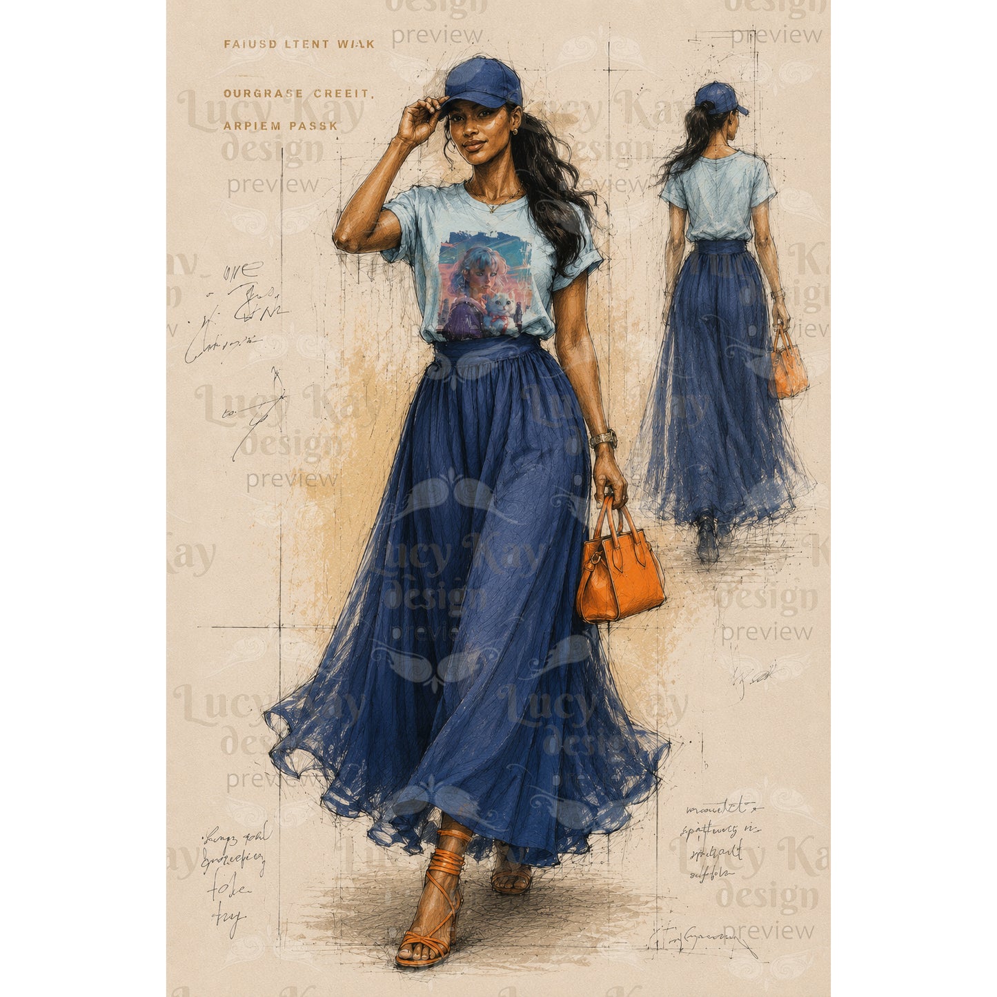 Fashion Illustration Digital Bundle — Sketch to Masterpiece