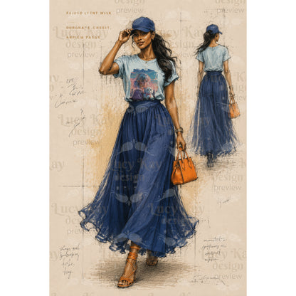 Fashion Illustration Digital Bundle — Sketch to Masterpiece