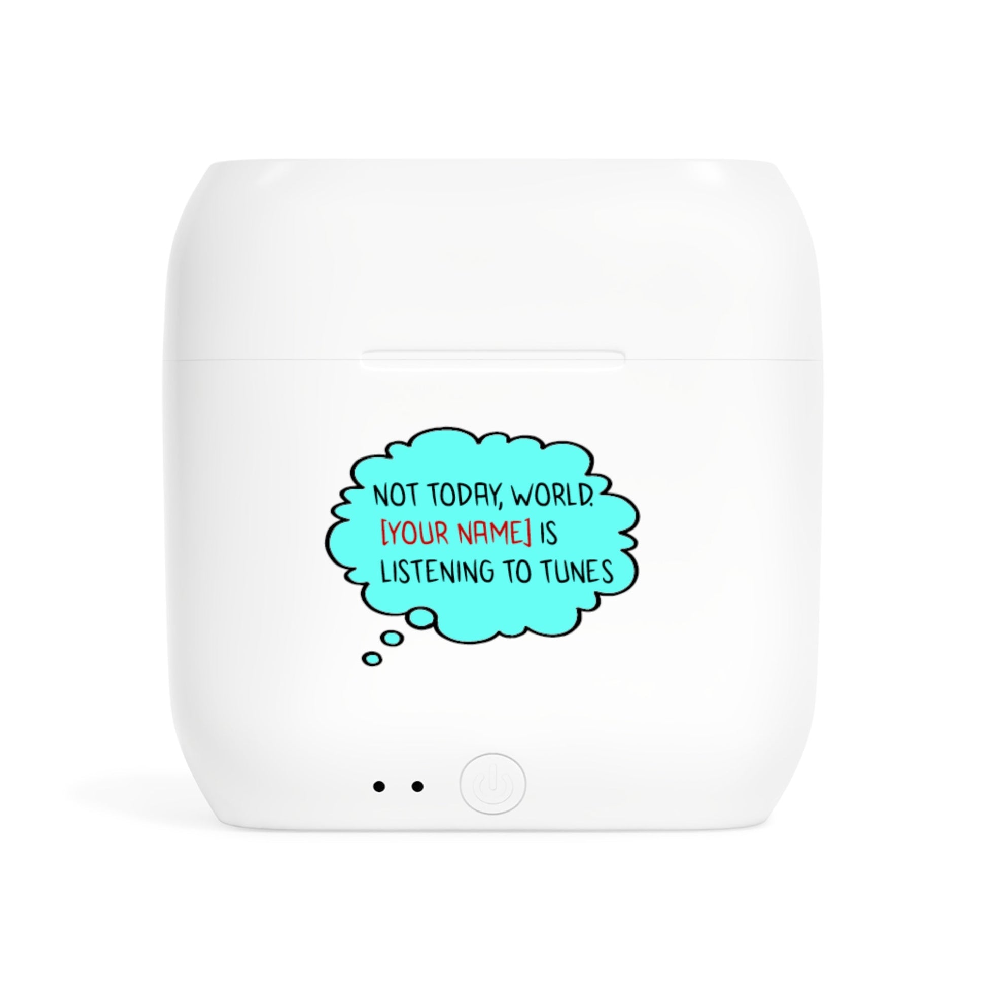 Wireless Earbuds with Customizable Funny Quote - LucyKay store